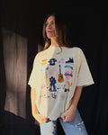 Winter Sports Romance Moodboard Box Tee