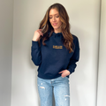 Be Monstrous Embroidered Cropped Hoodie