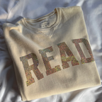 Read Crewneck - Vanilla