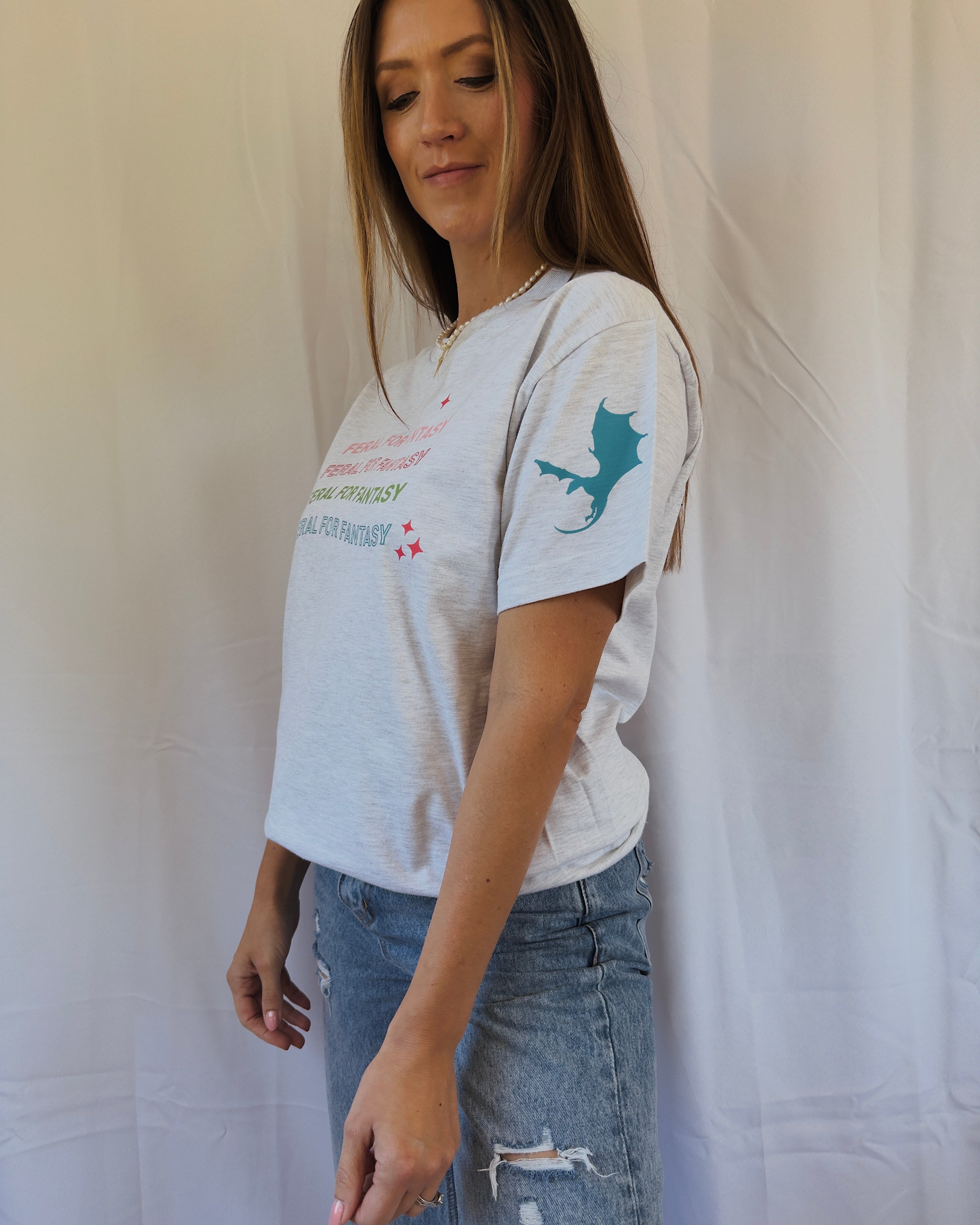 Sample - Feral For Fantasy Boxy Tee