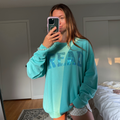 Read Crewneck - Seafoam Blue