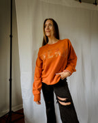 Read Crewneck - Pumpkin