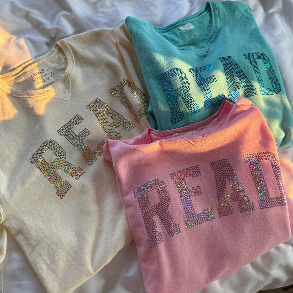 Read Crewneck - Vanilla