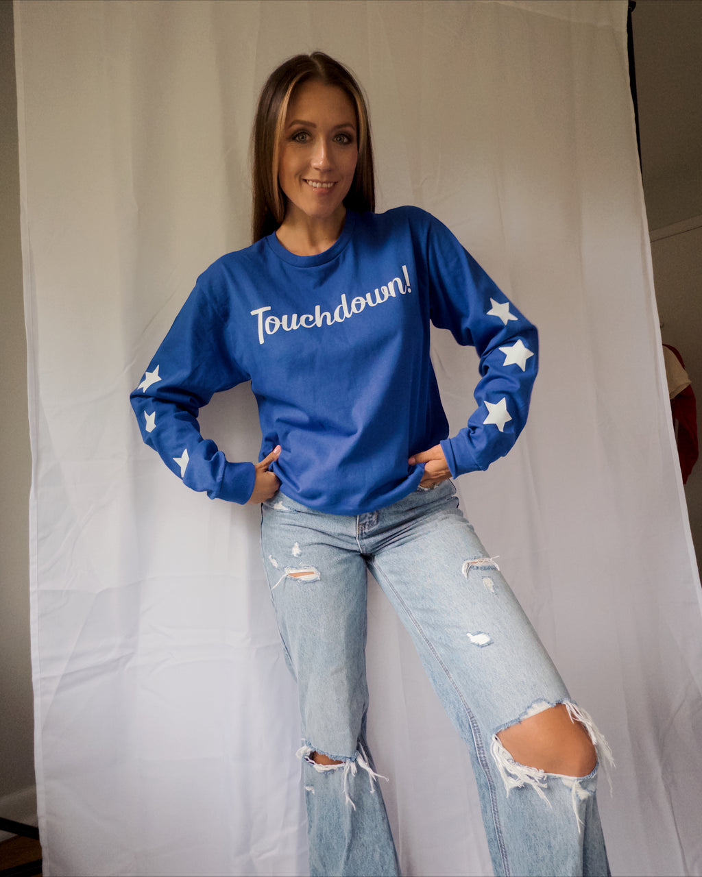 Sample - Touchdown Long Sleeve Tee