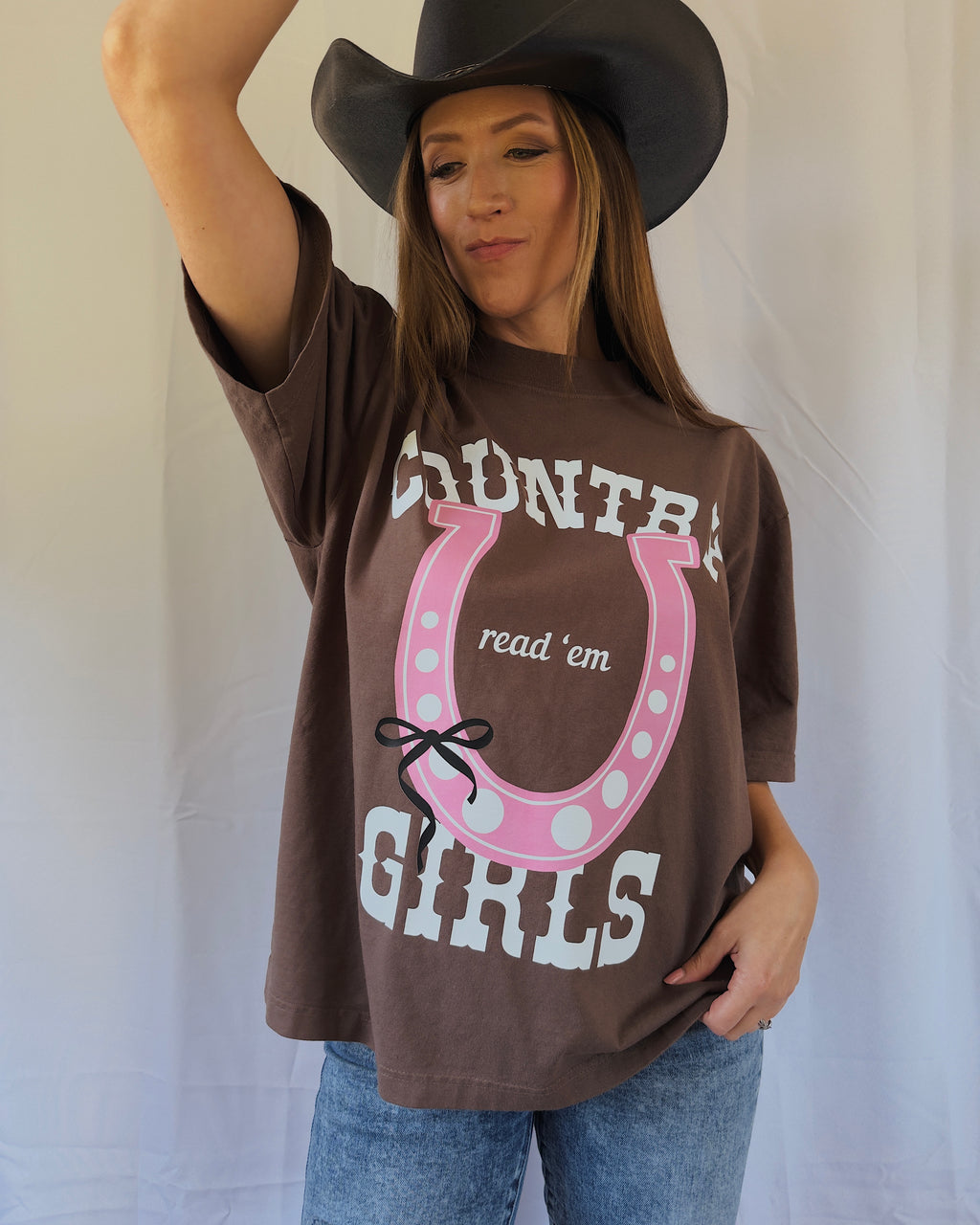 Sample - Country Girls Oversized Box Tee