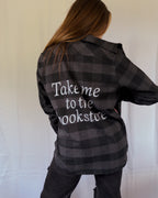 Sample - Take Me To The Bookstore Flannel