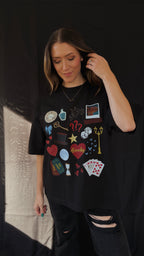 Magic Romantasy Moodboard Box Tee