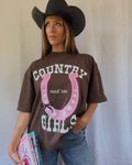 Sample - Country Girls Oversized Box Tee