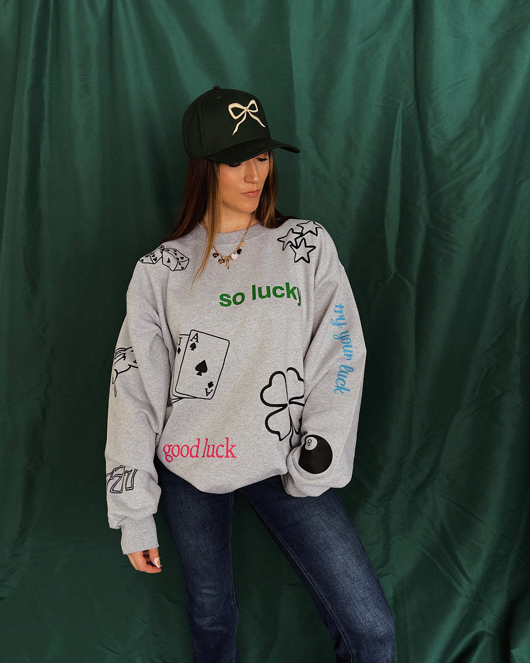 Sample - Lucky Doodles Crewneck