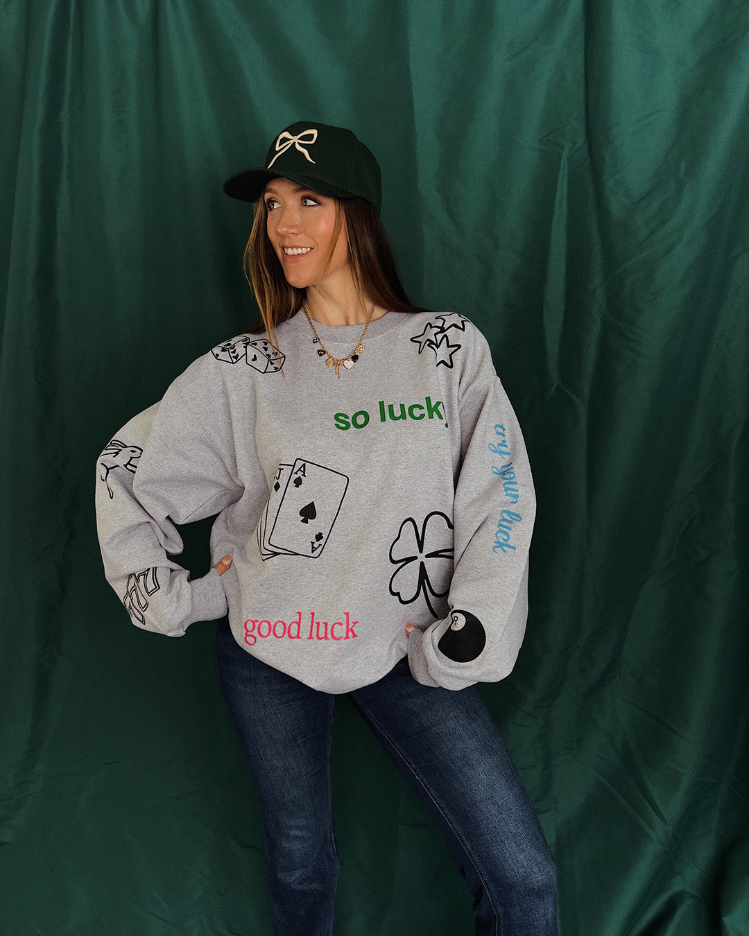 Sample - Lucky Doodles Crewneck