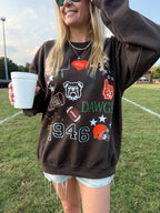 Cleveland Football Moodboard Crewneck