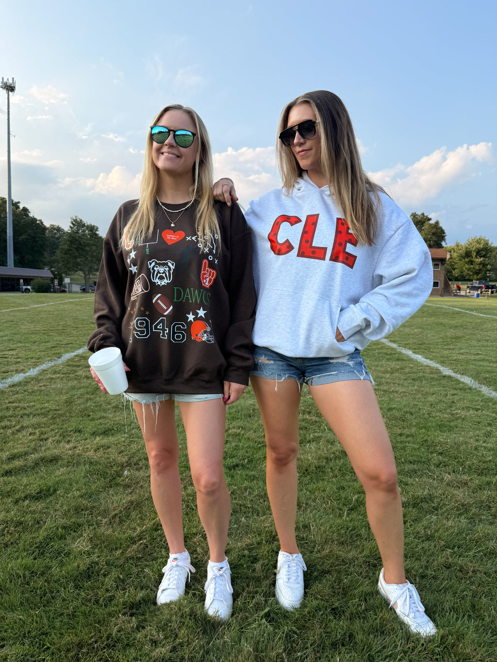 CLE Hoodie - Polka Dot