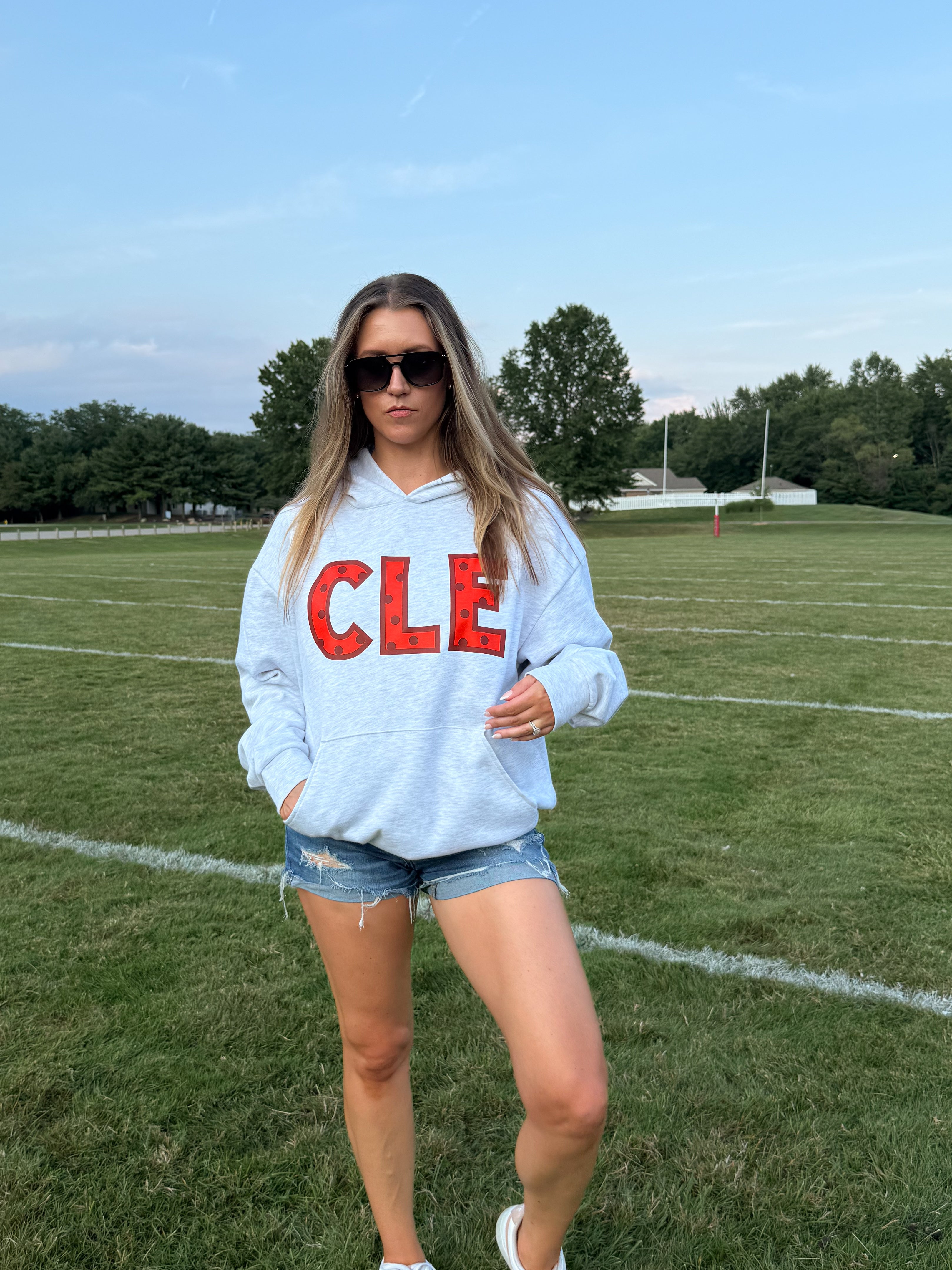 CLE Hoodie - Polka Dot