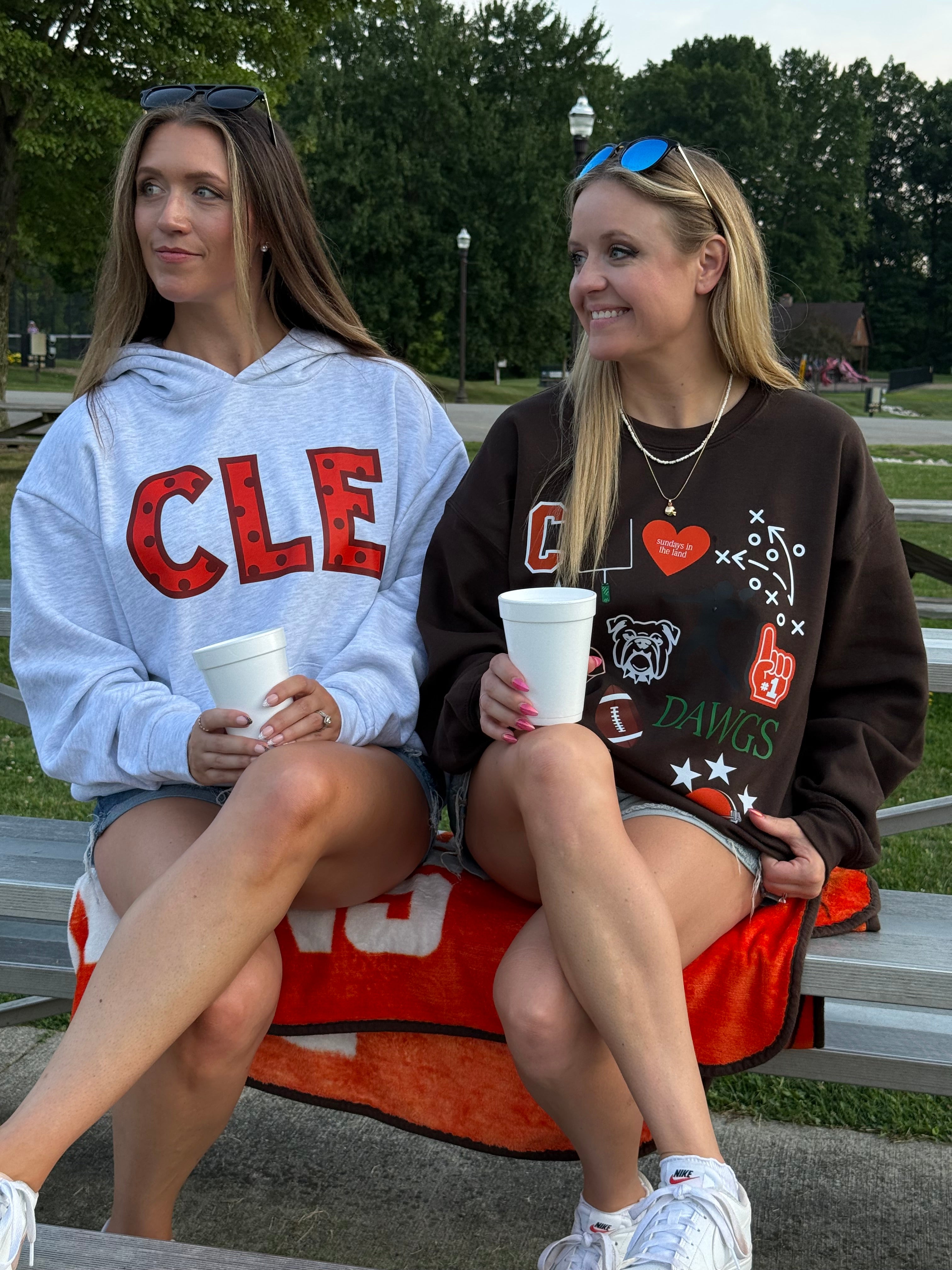 CLE Hoodie - Polka Dot