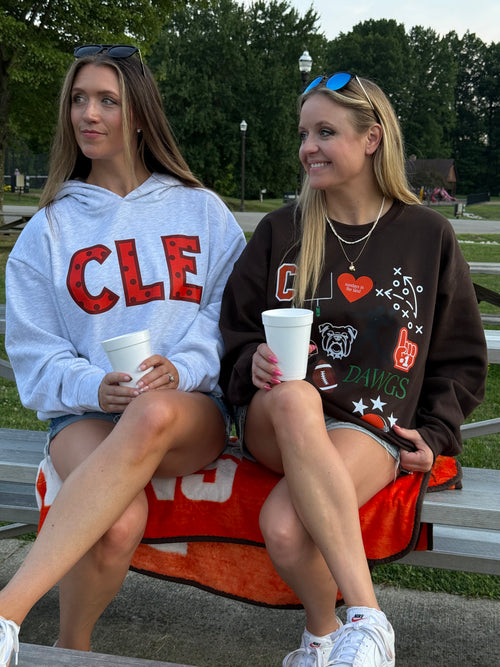 CLE Hoodie - Polka Dot