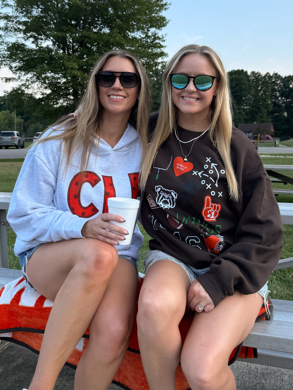 Cleveland Football Moodboard Crewneck