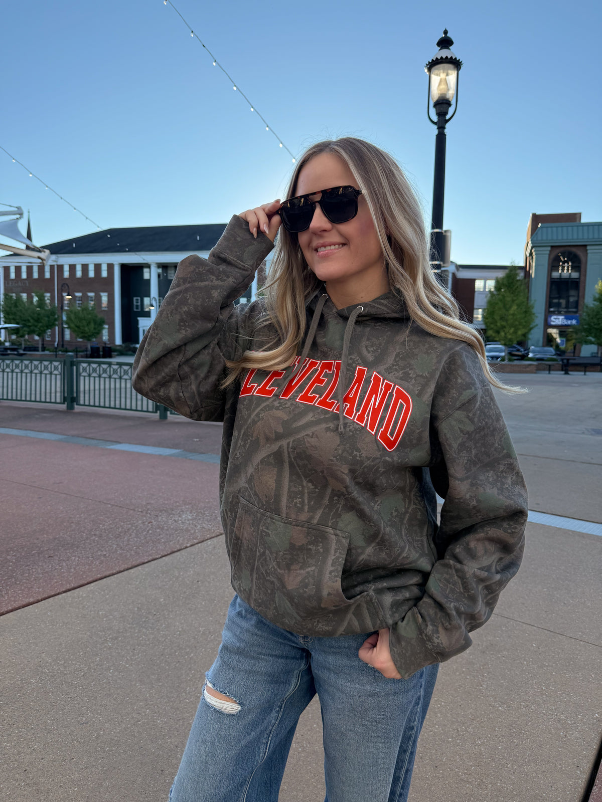 Cleveland Darkwood Camo Hoodie