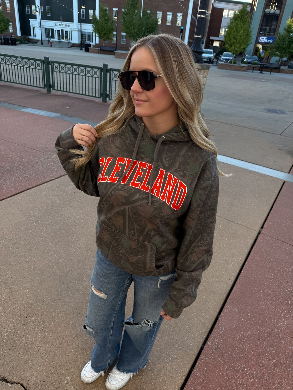 Cleveland Darkwood Camo Hoodie