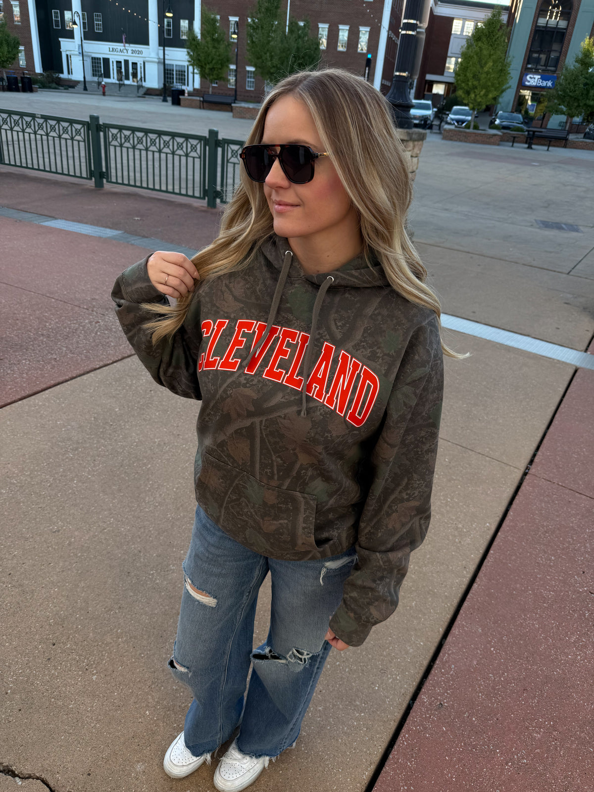 Cleveland Darkwood Camo Hoodie