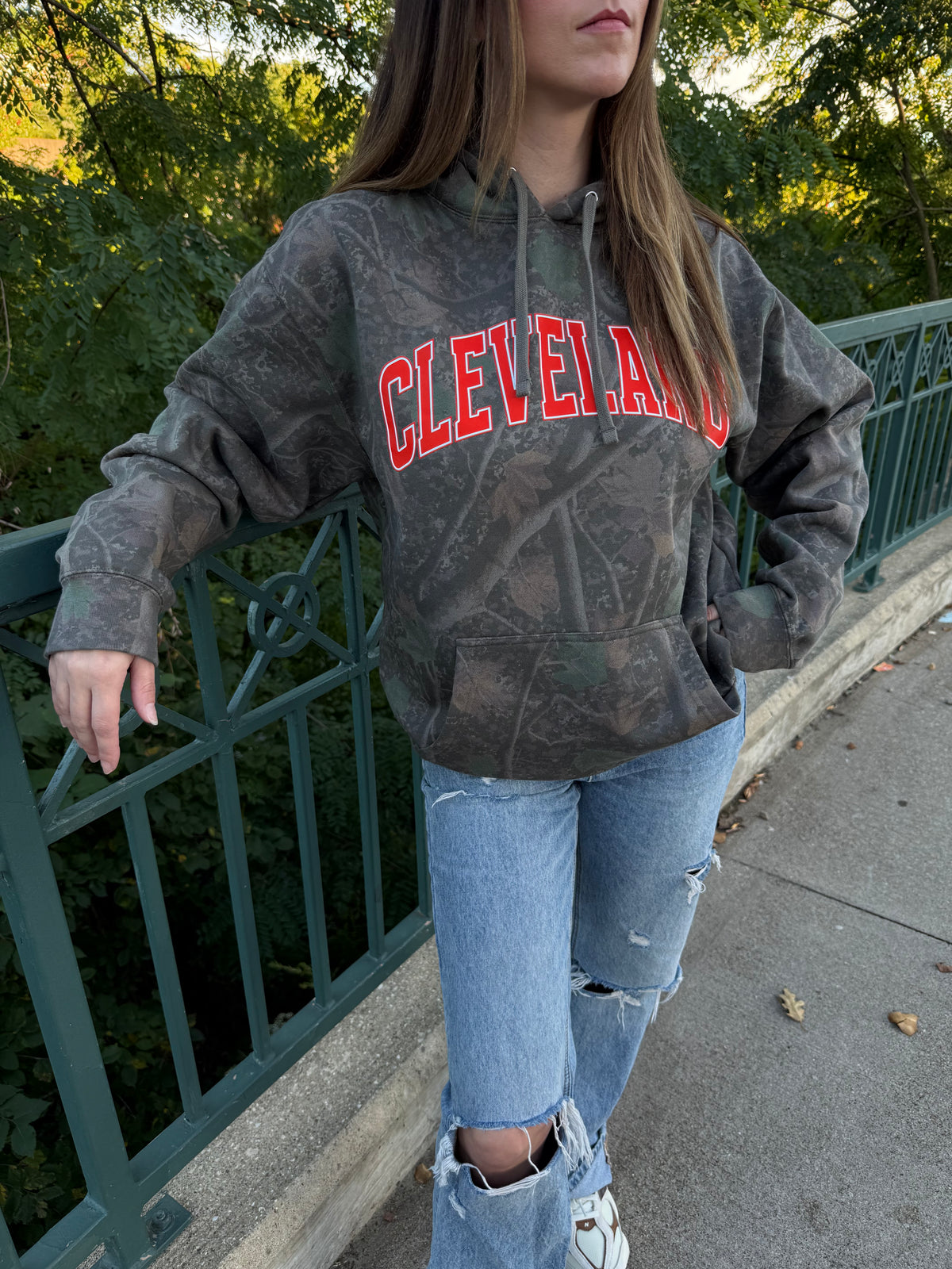 Cleveland Darkwood Camo Hoodie