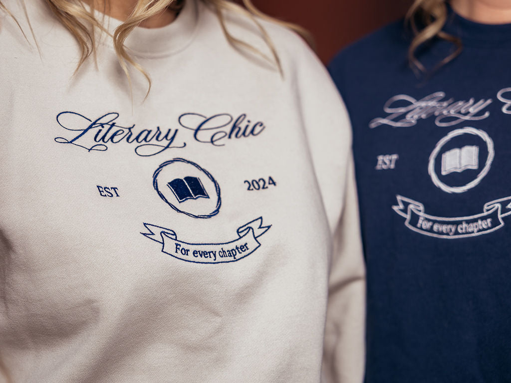 Sample - Heritage Literary Chic Crewneck