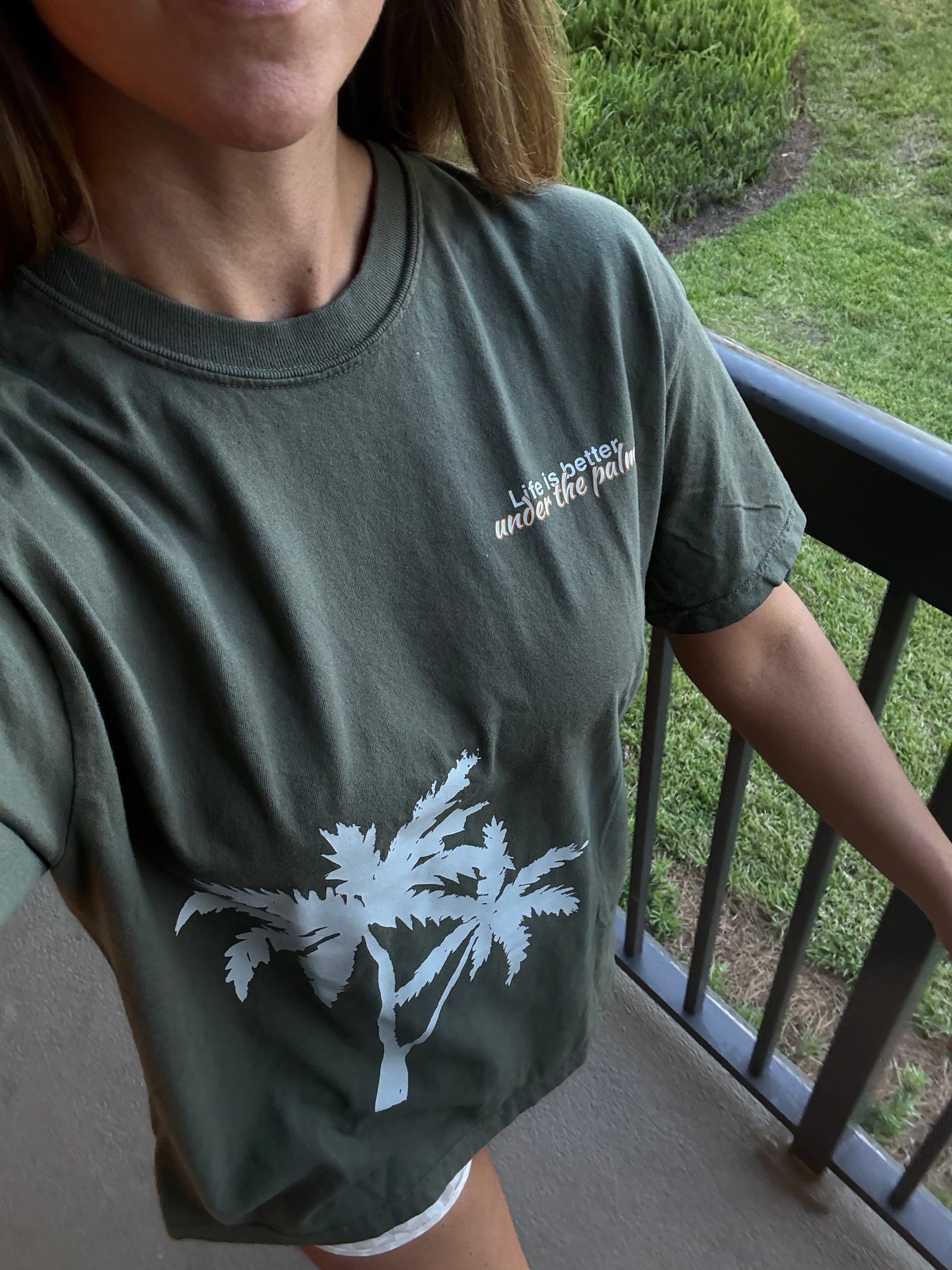 Under The Palms Tee