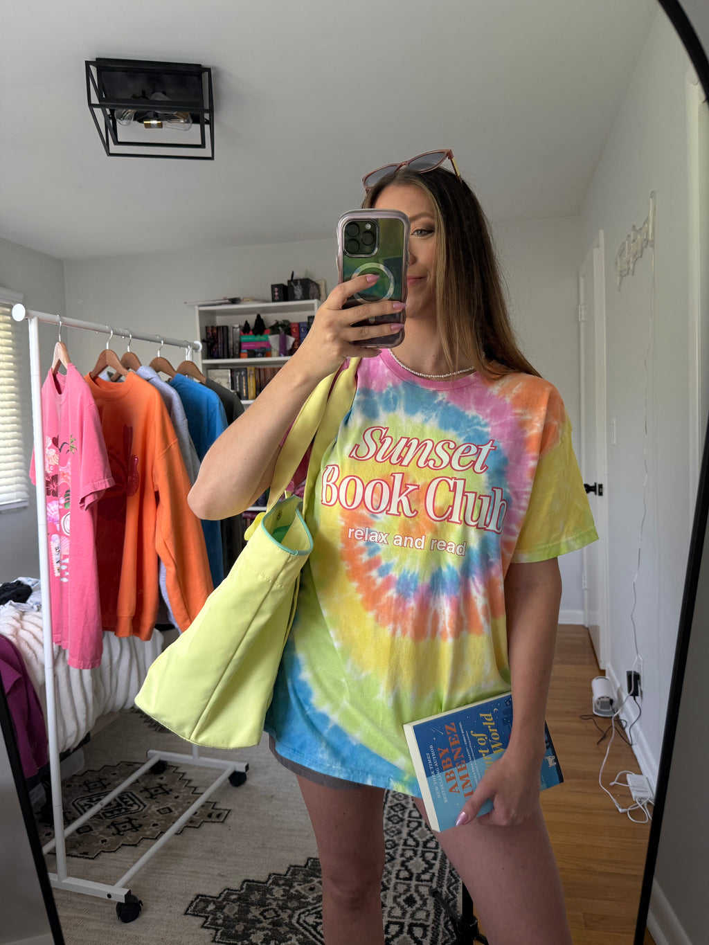Sunset Book Club Tie-Dye Tee