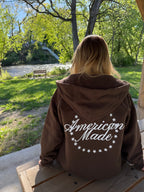 American Made Zip-Up Hoodie