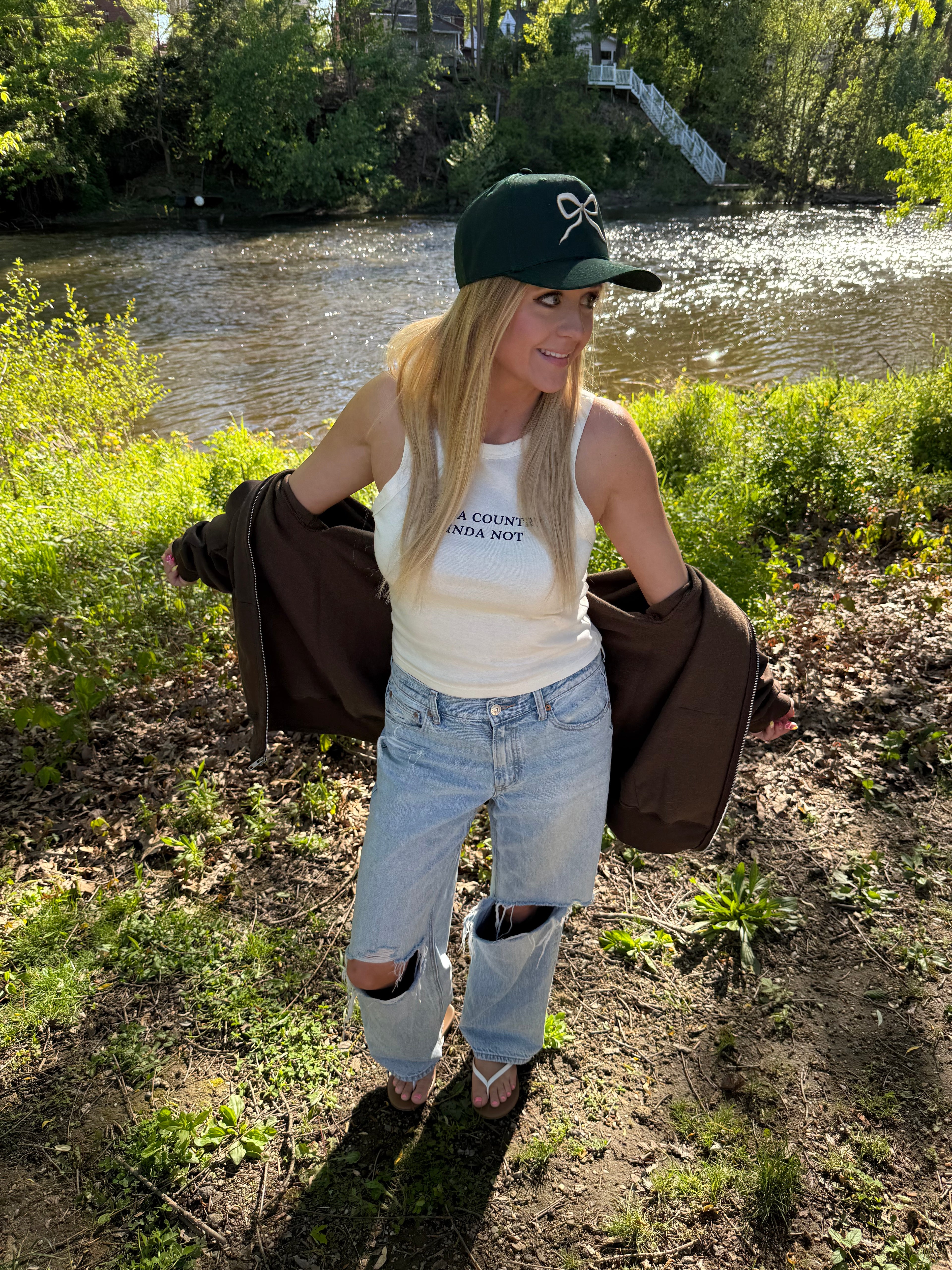 Kinda Country Kinda Not Tank Top