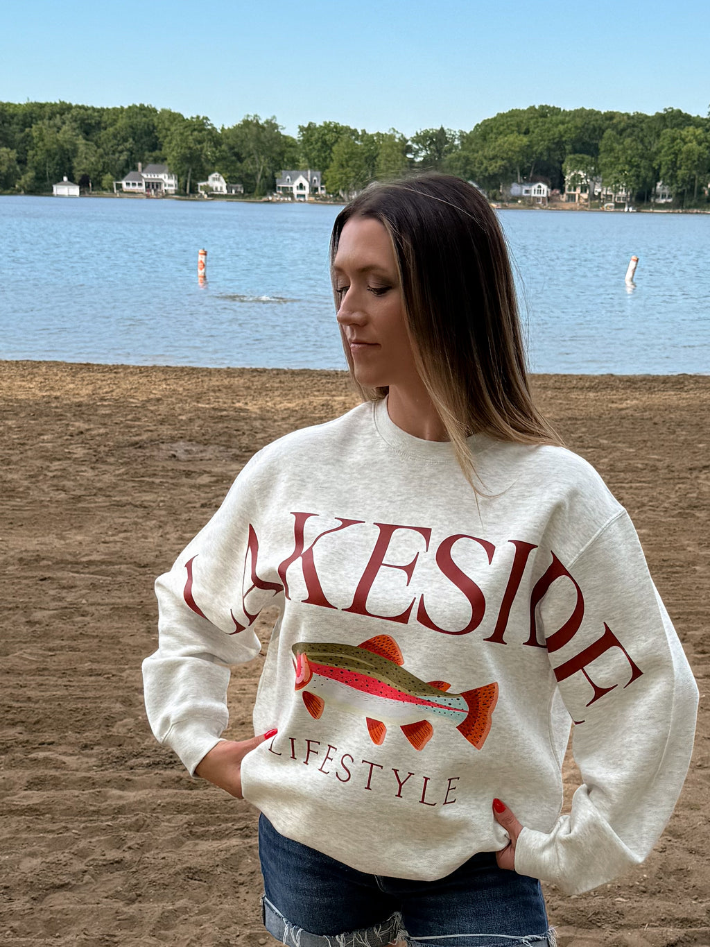 Lakeside Lifestyle Crewneck