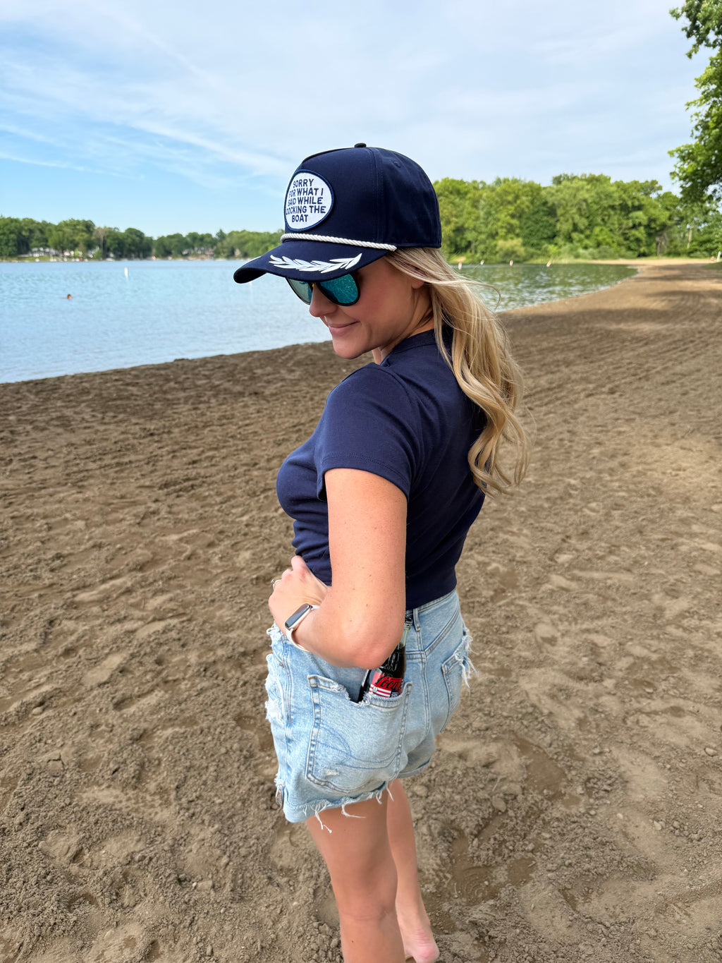 Sorry For What I Said While Docking The Boat Patch Hat [PREORDER]