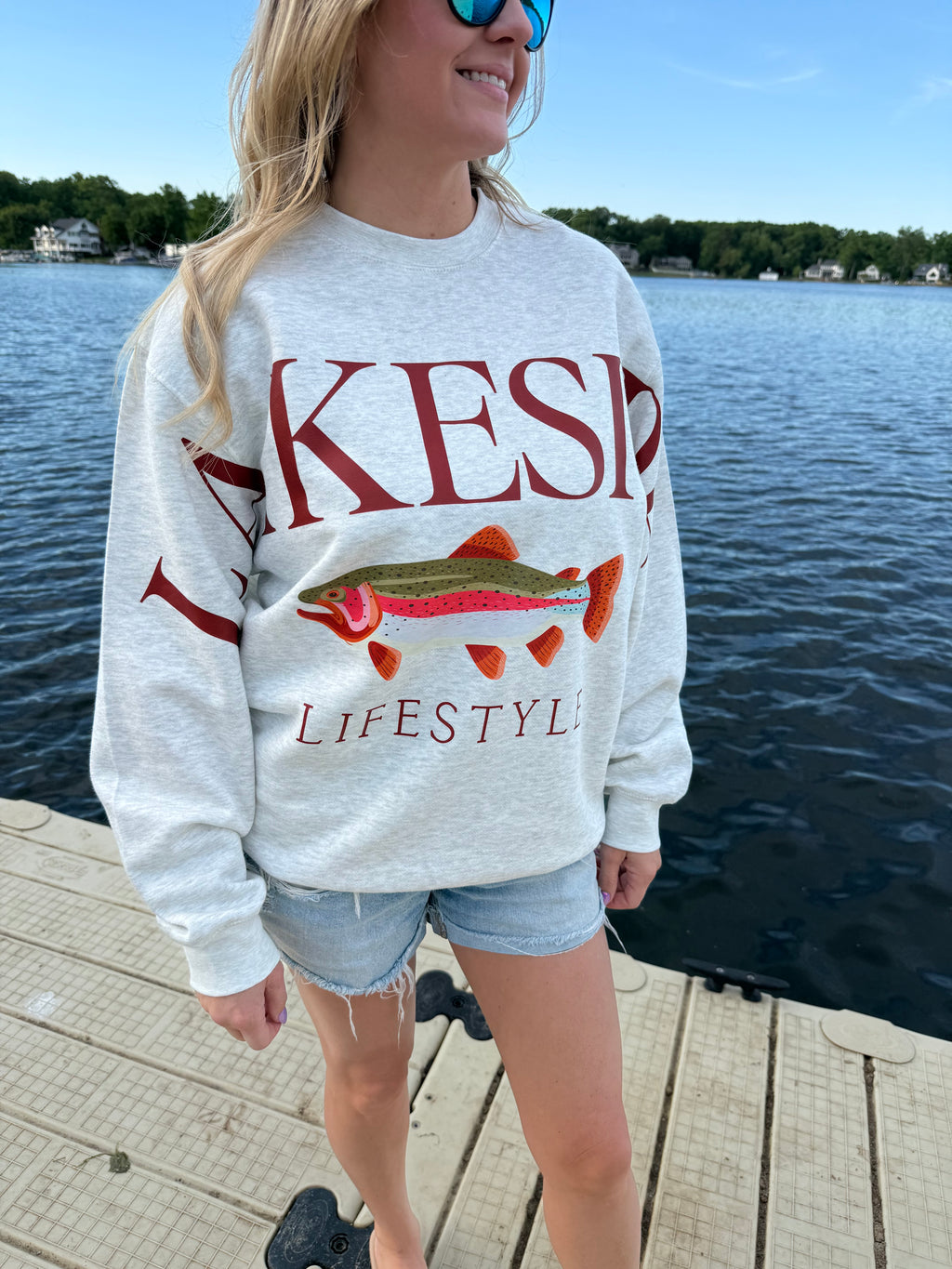 Lakeside Lifestyle Crewneck
