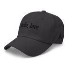 Hello, Love Embroidered Dad Hat