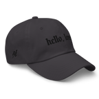 Hello, Love Embroidered Dad Hat