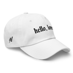 Hello, Love Embroidered Dad Hat