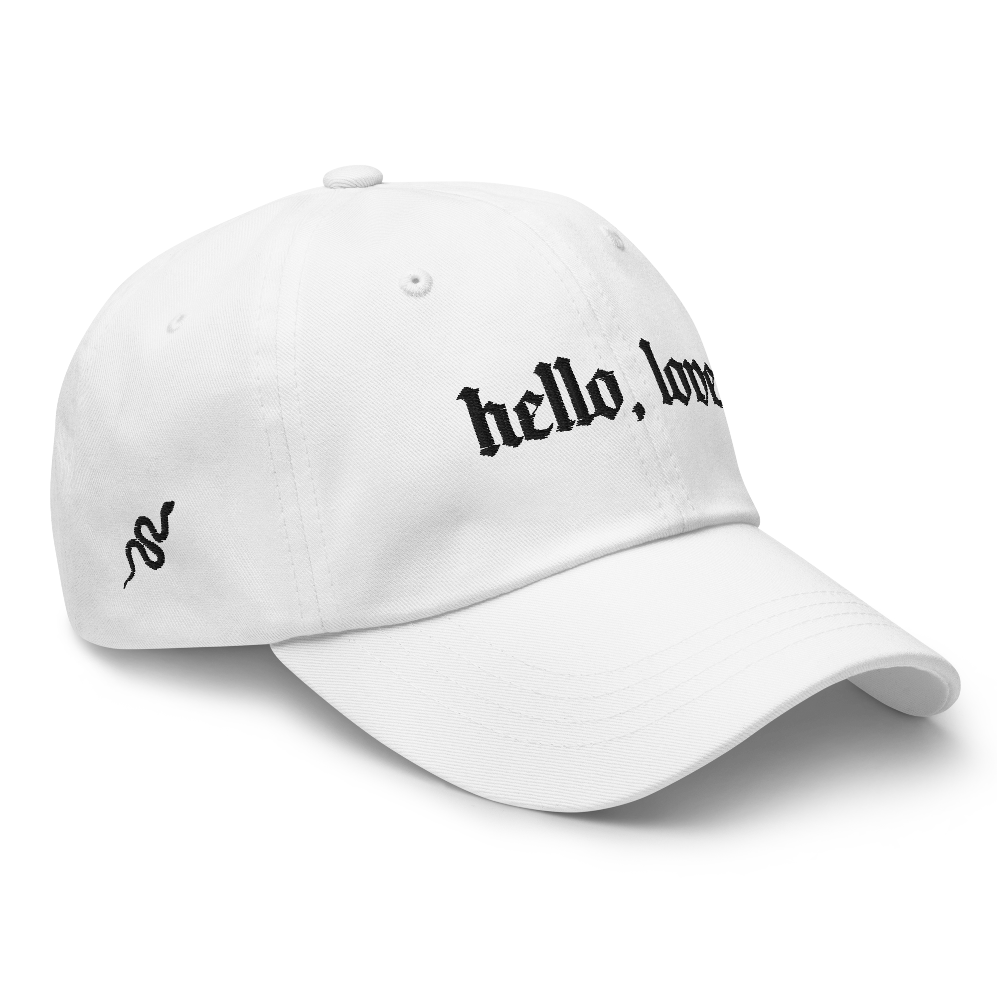 Hello, Love Embroidered Dad Hat