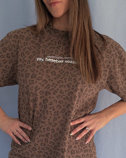 Uninterrupted Reading Season Tee - Baseball
